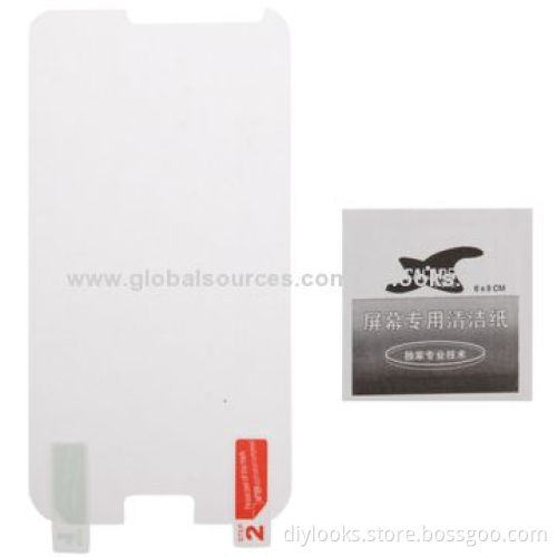 HD Clear Mobile Phone LCD Screen Protector for Samsung Galaxy SV/S5/i9600, Made of PET